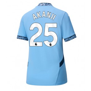 Manchester City Manuel Akanji #25 Hemmatröja Dam 2024-25 Kortärmad